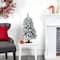 2ft. Pre-Lit Grand Alpine Artificial Christmas Tree, Clear LED Lights